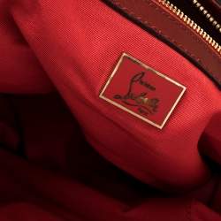 Christian Louboutin Multicolor Leather Buckle Tote