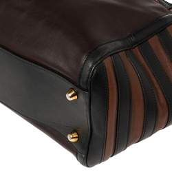 Christian Louboutin Multicolor Leather Buckle Tote