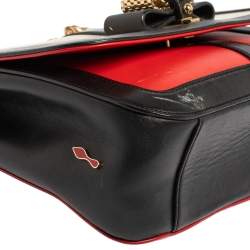 Christian Louboutin Tri Color Leather Sweet Charity Shoulder Bag