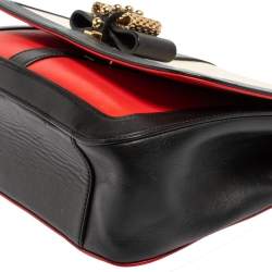 Christian Louboutin Tri Color Leather Sweet Charity Shoulder Bag