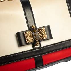 Christian Louboutin Tri Color Leather Sweet Charity Shoulder Bag