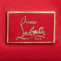 Christian Louboutin Tri Color Lepord Print Loubi Lula Clutch