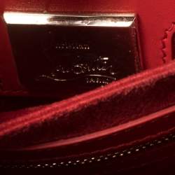 Christian Louboutin Multicolor Python and Patent Leather Small Paloma Tote 