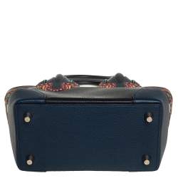 Christian Louboutin Multicolor Leather Small Embroidered Eloise Satchel