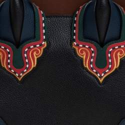 Christian Louboutin Multicolor Leather Small Embroidered Eloise Satchel