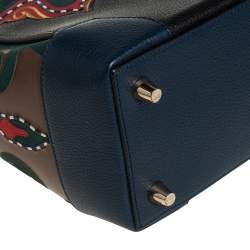 Christian Louboutin Multicolor Leather Small Embroidered Eloise Satchel