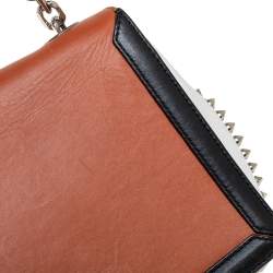 Christian Louboutin Tri Color Leather  Artemis Fringe Shoulder Bag
