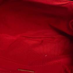 مملوكة مسبقًا حقيبة كلتش كريستيان لوبوتان لوبي لولا سلسلة سويدي وجلد ثعبان أسود