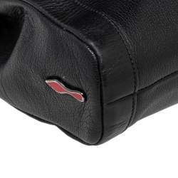 Christian Louboutin Black Leather Sweet Charity Shoulder Bag