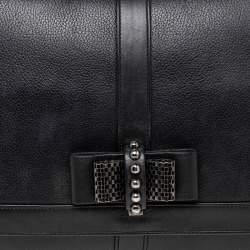 Christian Louboutin Black Leather Sweet Charity Shoulder Bag