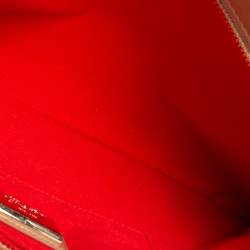 Christian Louboutin Beige Leather Spiked Loubiposh Shoulder Bag