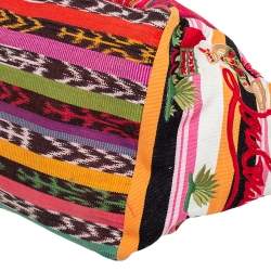 Christian Louboutin Multicolor Fabric Mexicaba Tote