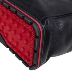 Christian Louboutin Black Leather Kabiker Tote