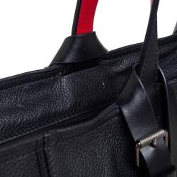 Christian Louboutin Black Leather Kabiker Tote