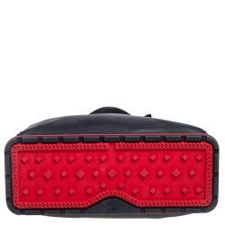 Christian Louboutin Black Leather Kabiker Tote
