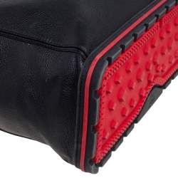 Christian Louboutin Black Leather Kabiker Tote