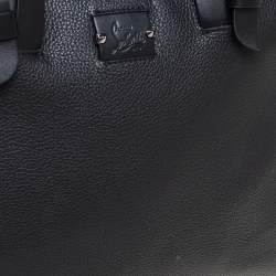 Christian Louboutin Black Leather Kabiker Tote