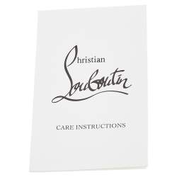 Christian Louboutin Black Leather And Patent Leather Sweet Charity Shoulder Bag