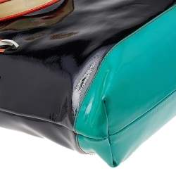 Christian Louboutin Multicolor Patent Leather Tote