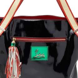 Christian Louboutin Multicolor Patent Leather Tote