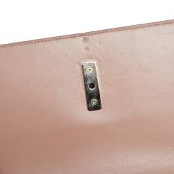 Christian Louboutin Beige Patent Leather and Leather Sweet Charity Shoulder Bag