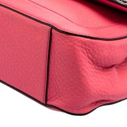 مملوكة مسبقًا حقيبة كتف كريستيان لوبوتان سويت تشاريتي جلد وردي
