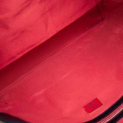 مملوكة مسبقًا Christian Louboutin Black/Brown Pony Hair And Leather Sybil Shopper Tote