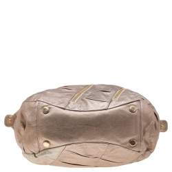 Christian Louboutin Gold Leather Tote