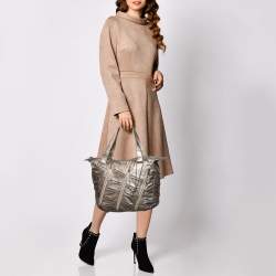 Christian Louboutin Gold Leather Tote