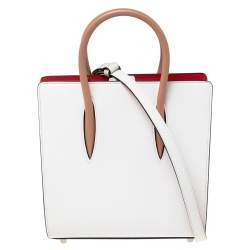 Christian Louboutin Paloma Leather Cross-body Bag in White