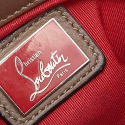 Christian Louboutin Silver Python Mini Sweet Charity Crossbody Bag