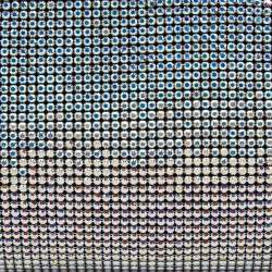 مملوكة مسبقًا حقيبة كلتش كريستيان لوبوتان ماي كيماي كريستال متعدد الألون مرصعة