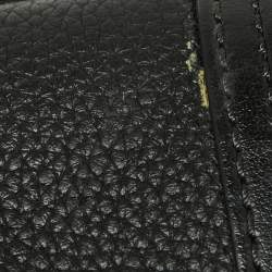 Christian Louboutin Black/Red Leather Mini Paloma Tote