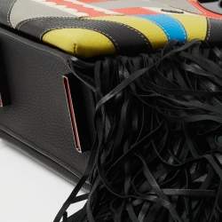 Christian Louboutin Multicolor Leather Mini Tribalou Passage Shoulder Bag