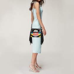 Christian Louboutin Multicolor Leather Mini Tribalou Passage Shoulder Bag