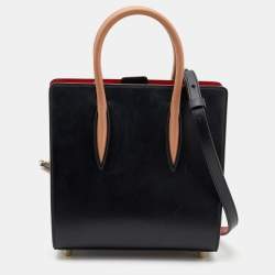 Christian Louboutin Multicolor Leather Spike Paloma Tote