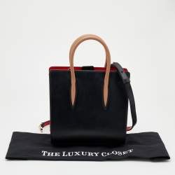 Christian Louboutin Multicolor Leather Spike Paloma Tote