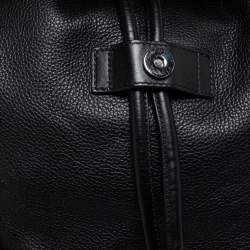 Christian Louboutin Black/Red Leather and Rubber Explorafunk Backpack