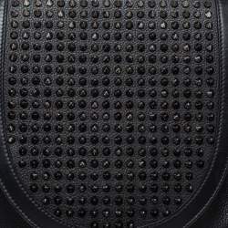 Christian Louboutin Black/Red Leather and Rubber Explorafunk Backpack