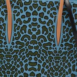 Christian Louboutin Multicolor Leather Paloma Medium Tote