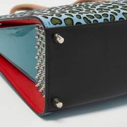 Christian Louboutin Multicolor Leather Paloma Medium Tote