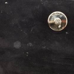 مملوكة مسبقًا Christian Louboutin Gold/Black Leather Mini Spiked Sweet Charity Bag