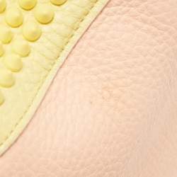 Christian Loboutin Multicolor Leather Studded Panettone Satchel 
