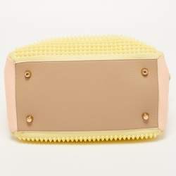 Christian Loboutin Multicolor Leather Studded Panettone Satchel 