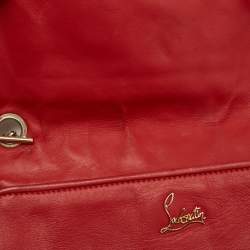 Christian Louboutin Multicolor Satin and Leather Sweet Charity Make Up Clutch Bag