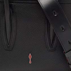 Christian Louboutin Black Leather Mini Paloma Tote