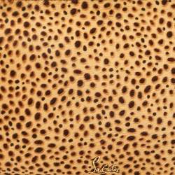 Christian Louboutin Beige Leopard Print Calfhair and Leather Loubiposh Chain Clutch