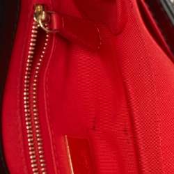 Christian Louboutin Black/Beige Tiger Print Raffia and Leather Riviera Chain Clutch