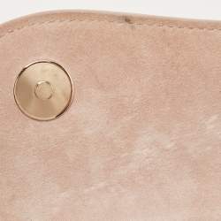 Christian Louboutin Beige Patent Leather Riviera Chain Clutch