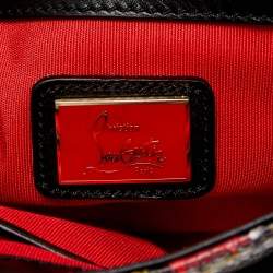 مملوكة مسبقًا حقيبة كتف كريستيان لوبوتان سويت شاريتي جلد ثلاثي اللون